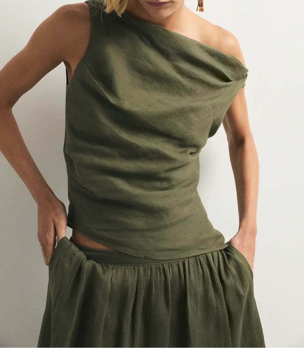 Top Creta Verde Selva