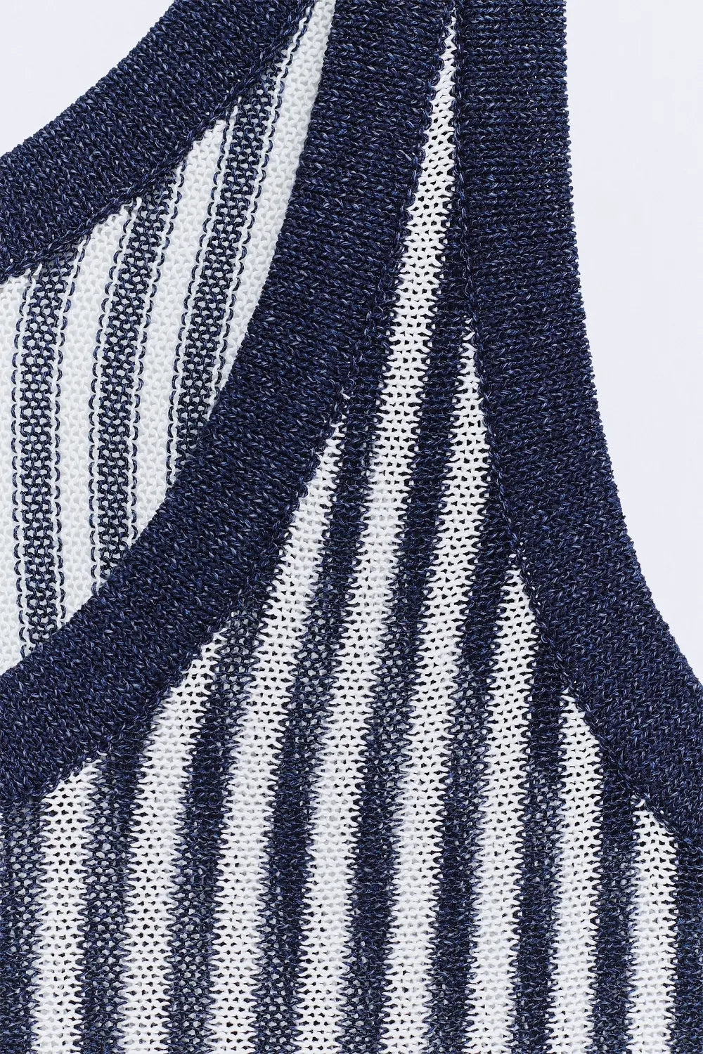 Top Sunset Navy Stripes