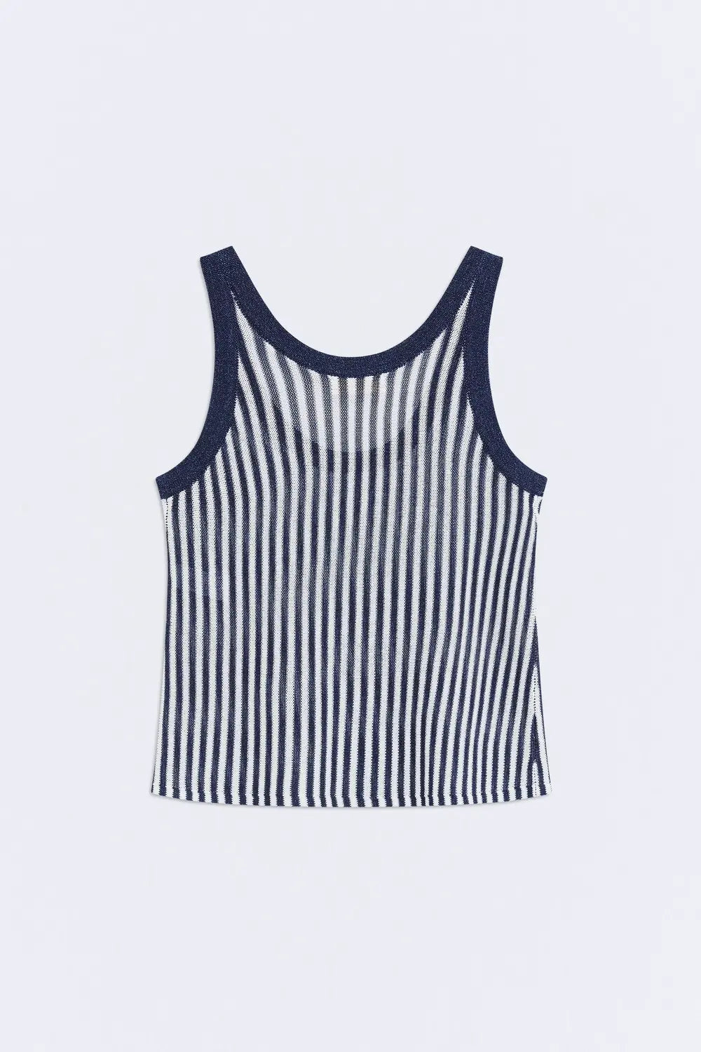 Top Sunset Navy Stripes