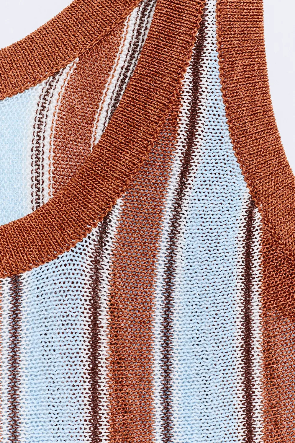 Top Sunset Caramel Stripes