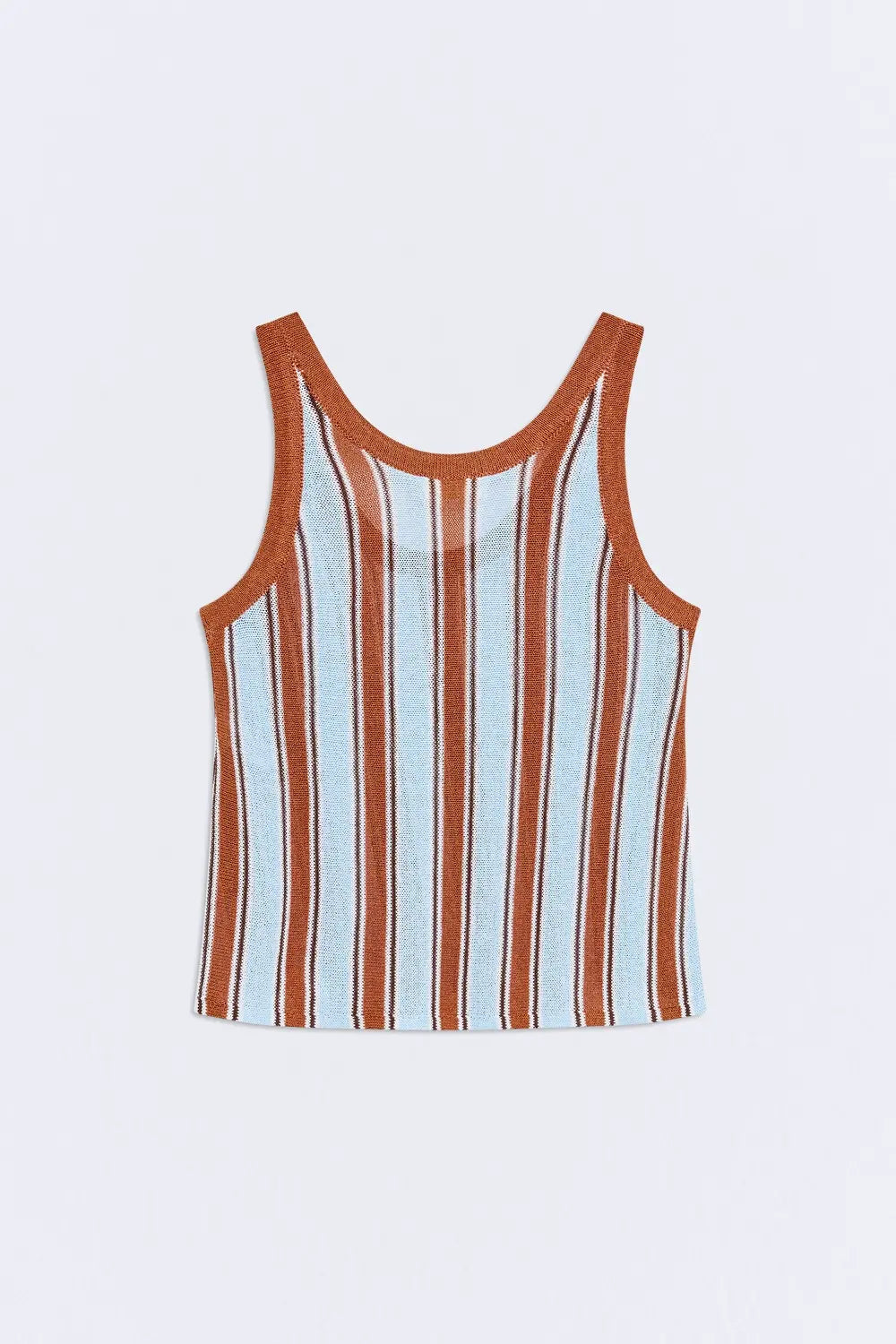 Top Sunset Caramel Stripes