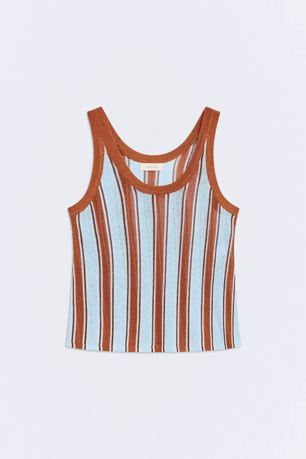 Top Sunset Caramel Stripes