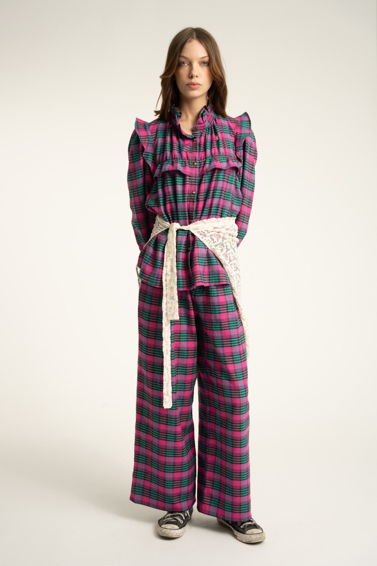 Pantalón de cuadro