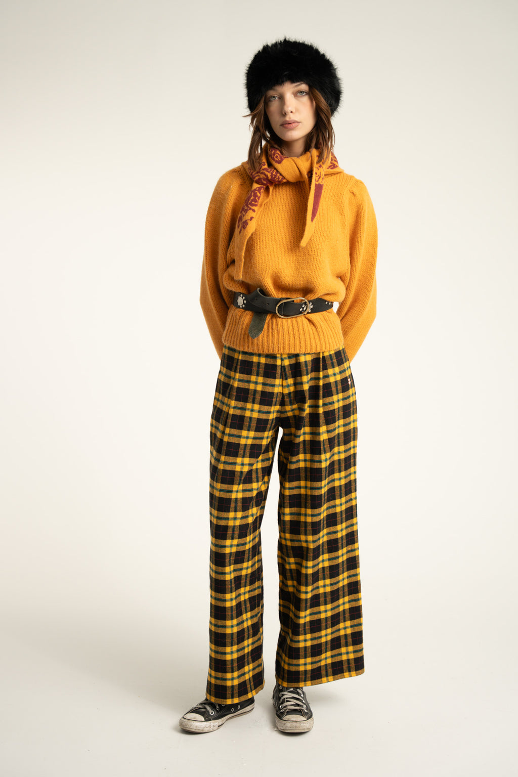 Pantalón de cuadro