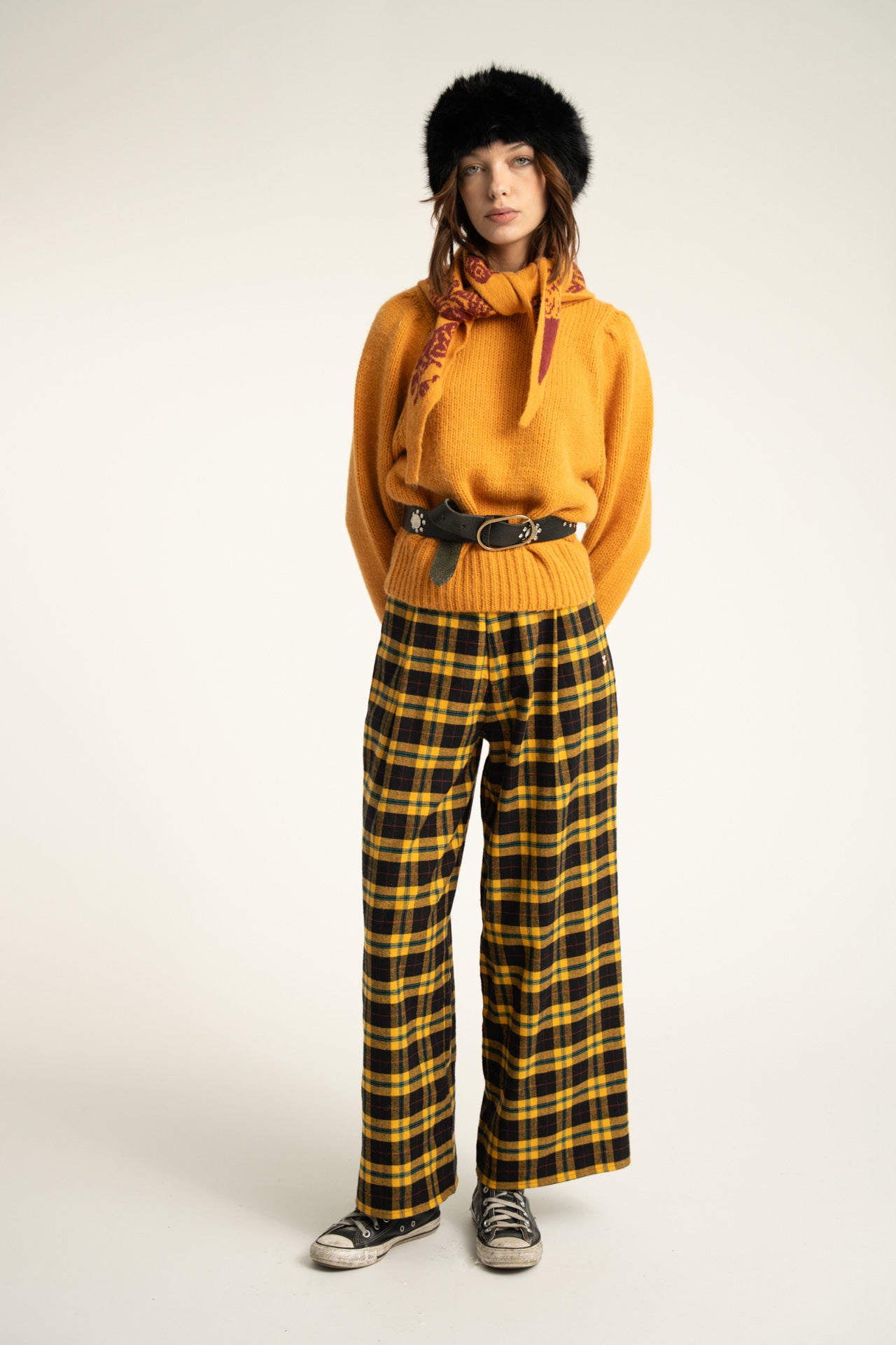 Pantalón de cuadro