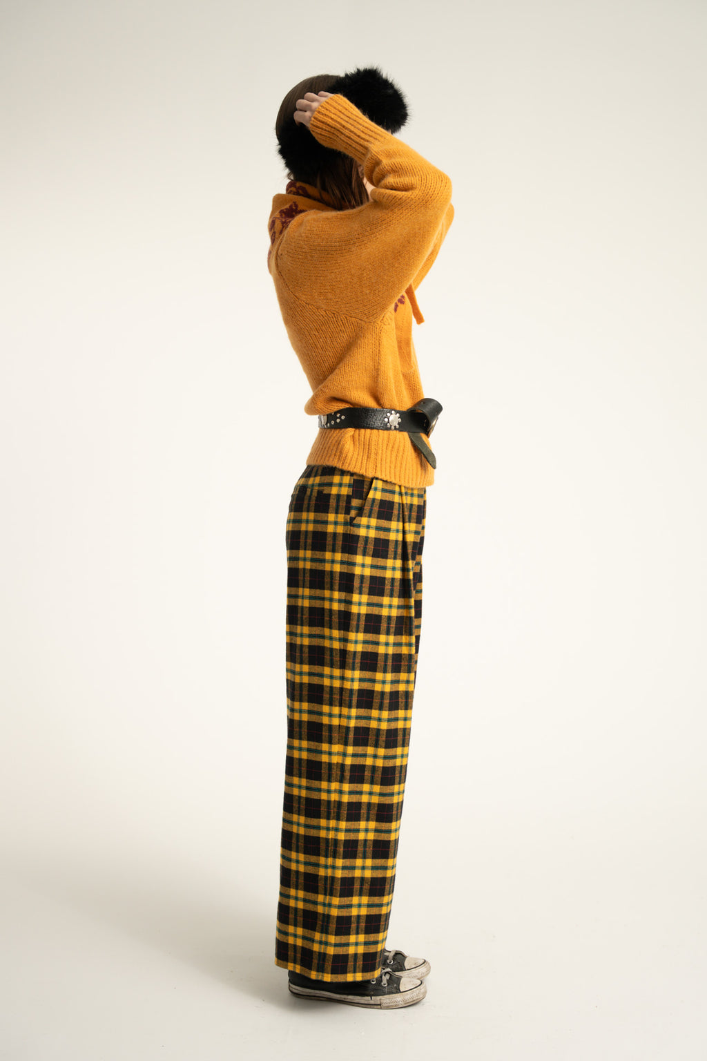 Pantalón de cuadro