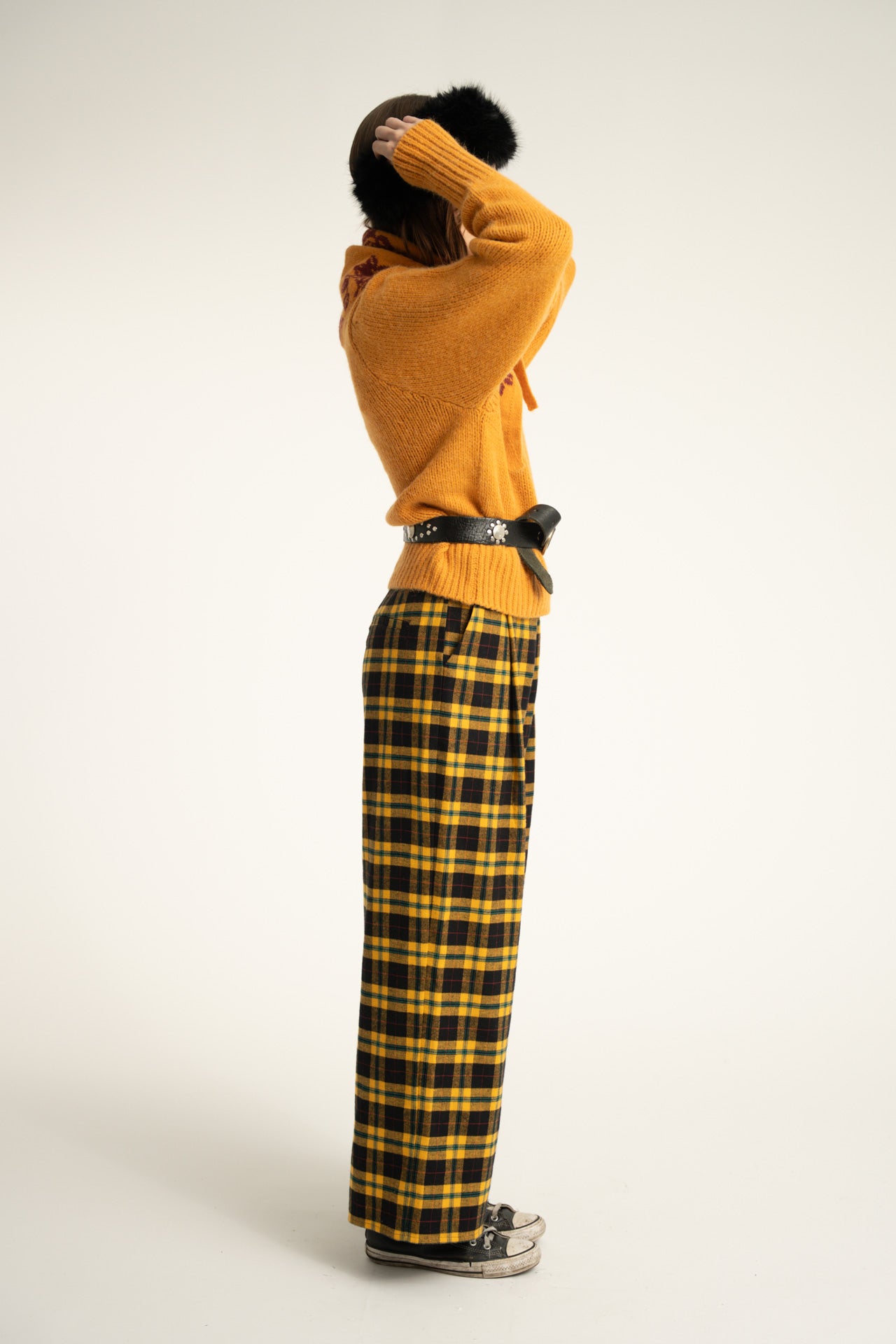 Pantalón de cuadro