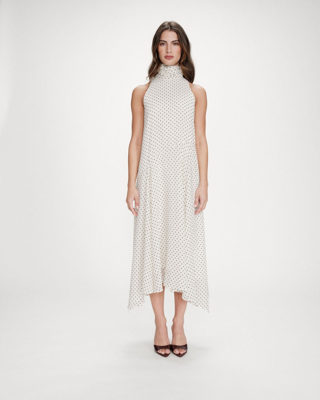 Vestido Largo Valoria Marfil - OLIVIA BRUTUS