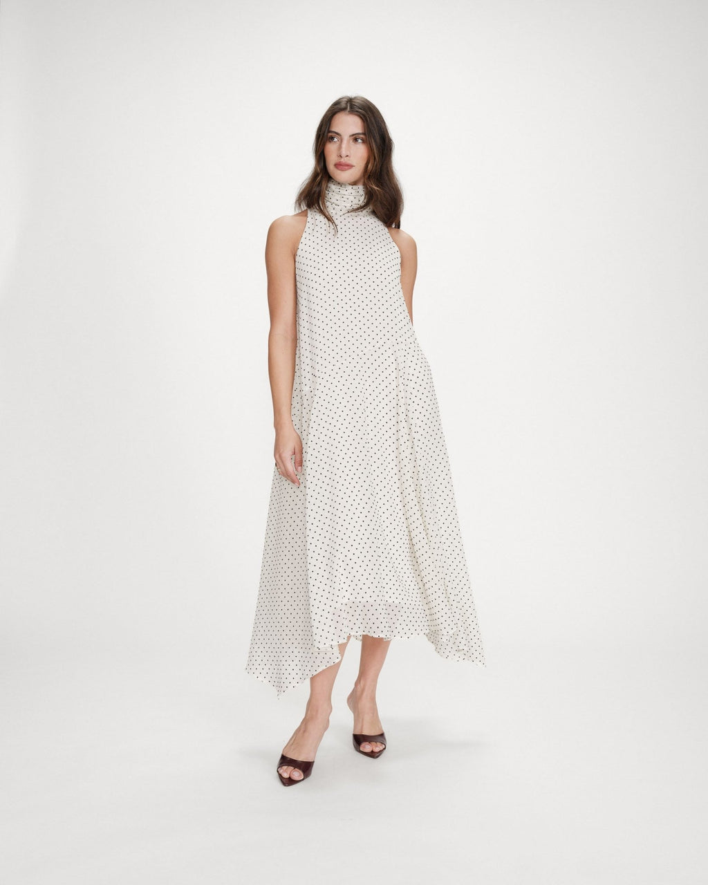 Vestido Largo Valoria Marfil - OLIVIA BRUTUS