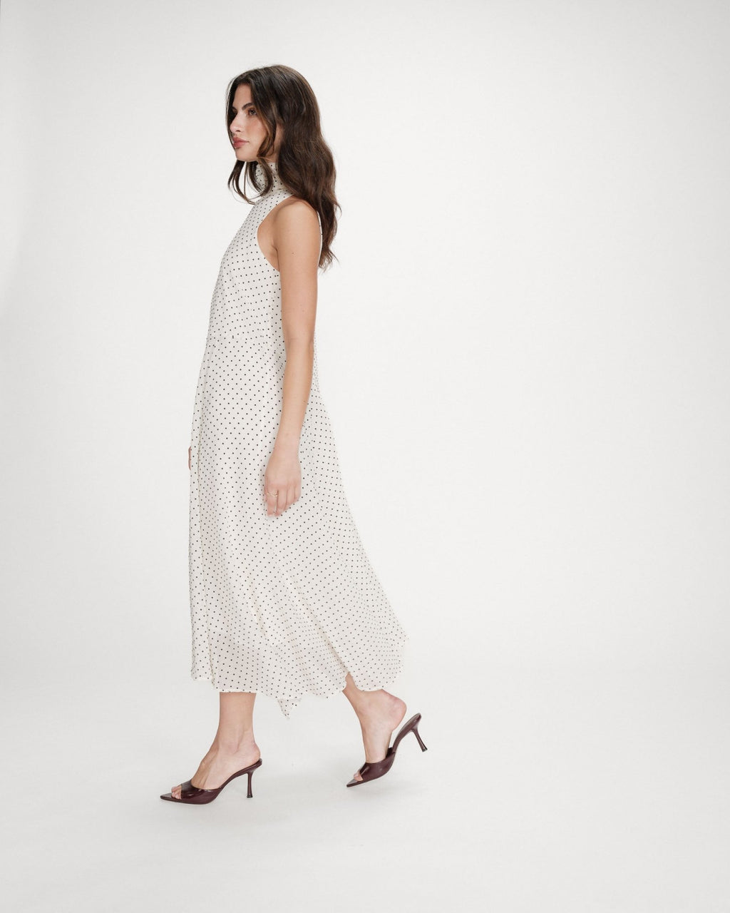Vestido Largo Valoria Marfil - OLIVIA BRUTUS