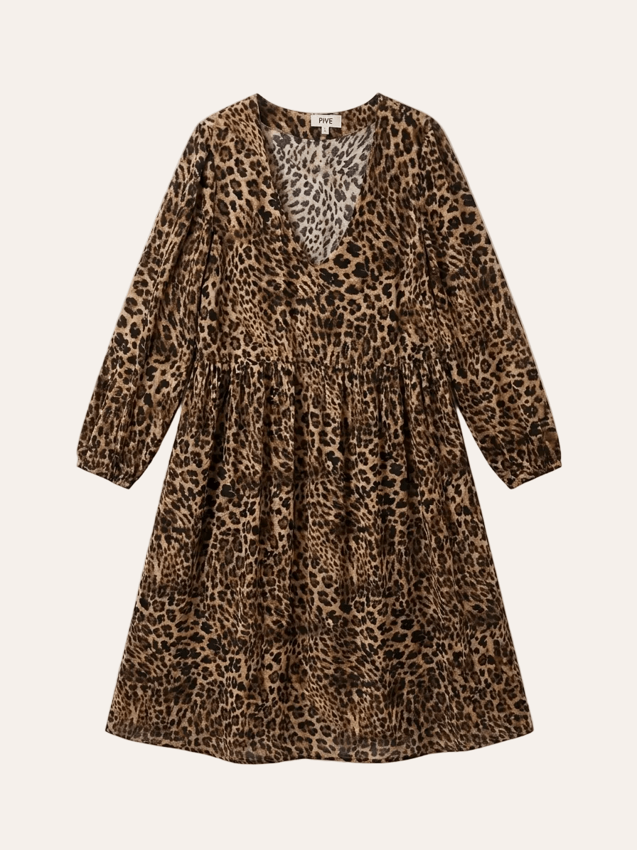 Vestido Leopardo - OLIVIA BRUTUS