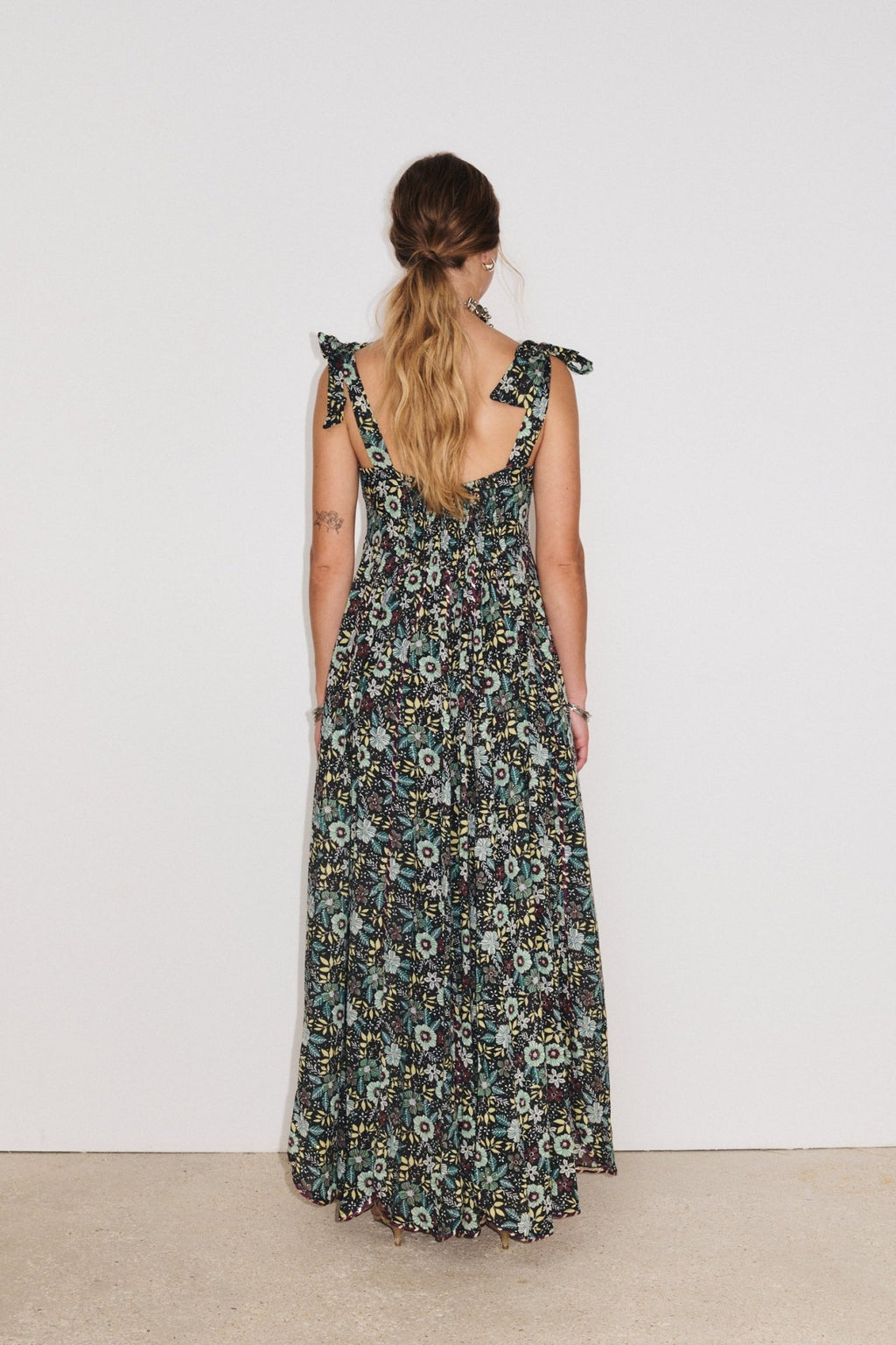 Vestido Long Bret Sunset Multicolor - OLIVIA BRUTUS