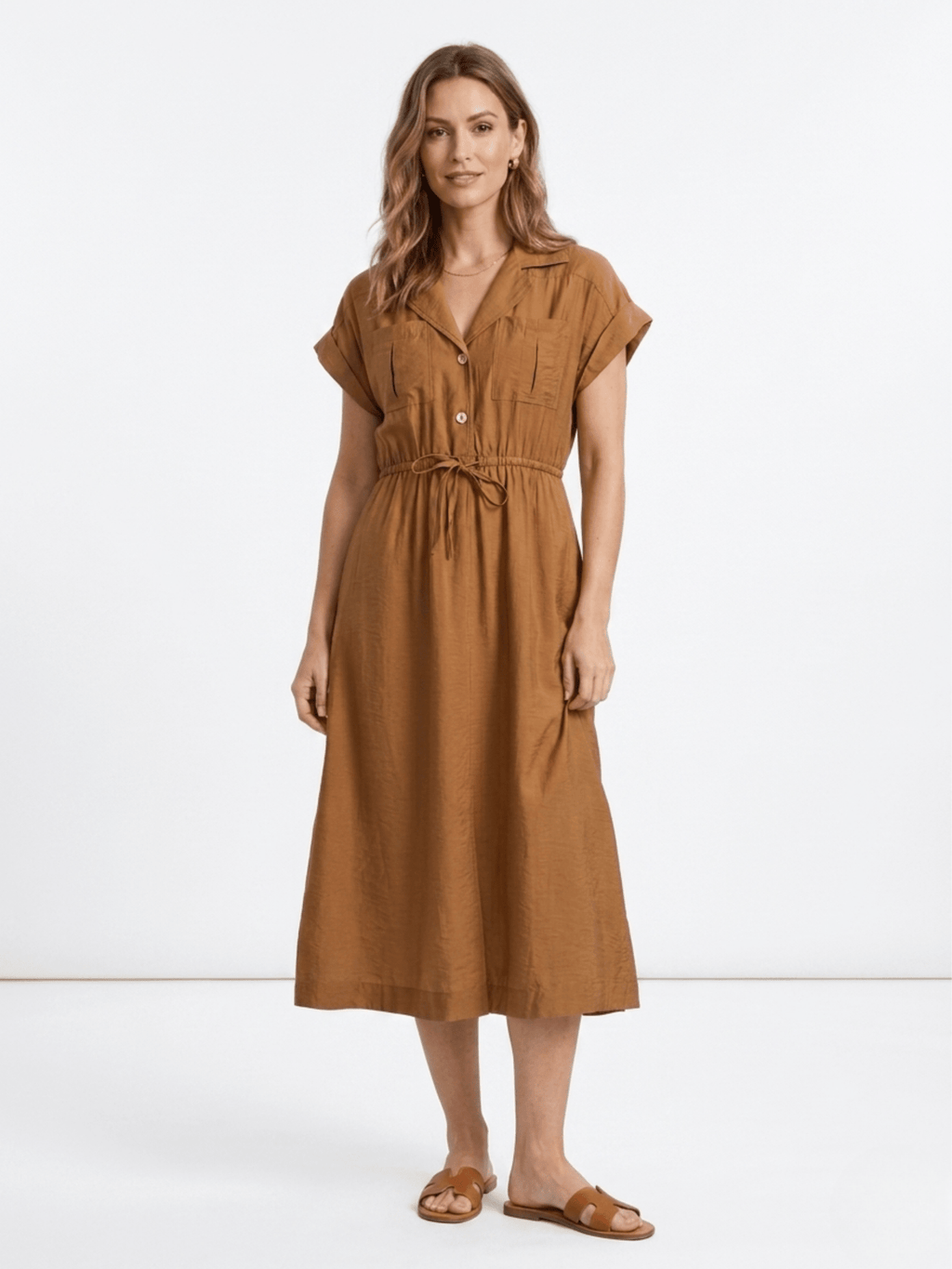 Vestido Viplummy Marrón - OLIVIA BRUTUS